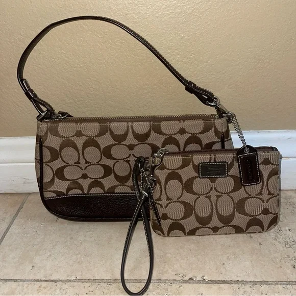 Coach Bags Coach Micromini Purse With Matching Wristlet Poshmark